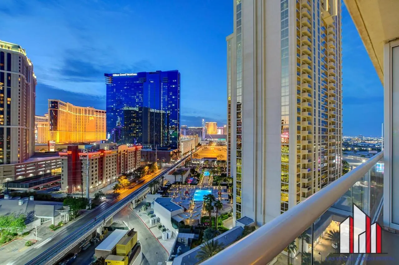 Mgm Signature-11-605 F1 Track & Strip View Balcony Las Vegas Сasa de vacaciones