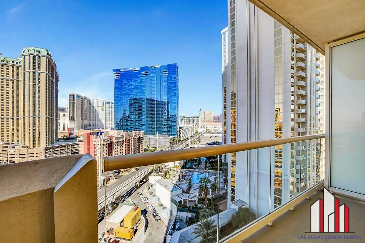 Mgm Signature-11-605 F1 Track & Strip View Balcony Las Vegas Сasa de vacaciones