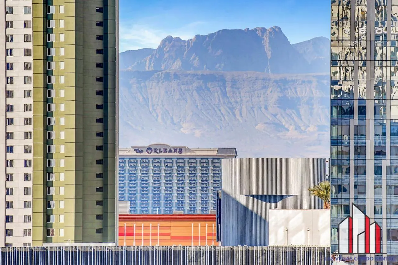 Mgm Signature-11-605 F1 Track & Strip View Balcony Las Vegas