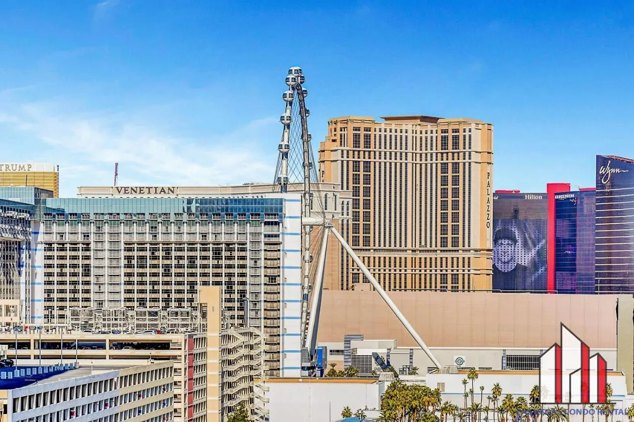 Сasa de vacaciones Mgm Signature-11-605 F1 Track & Strip View Balcony Las Vegas